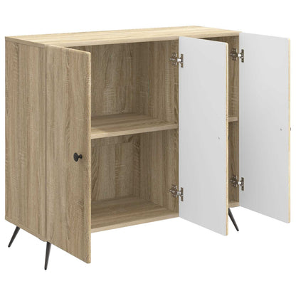Servírovací Skříň Dub Sonoma 89 X 34,5 X 80 Cm Kompozitní Dřevo
