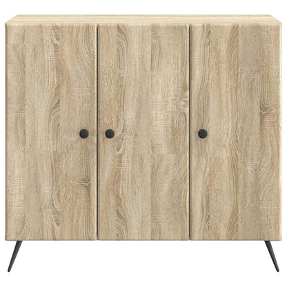 Servírovací Skříň Dub Sonoma 89 X 34,5 X 80 Cm Kompozitní Dřevo