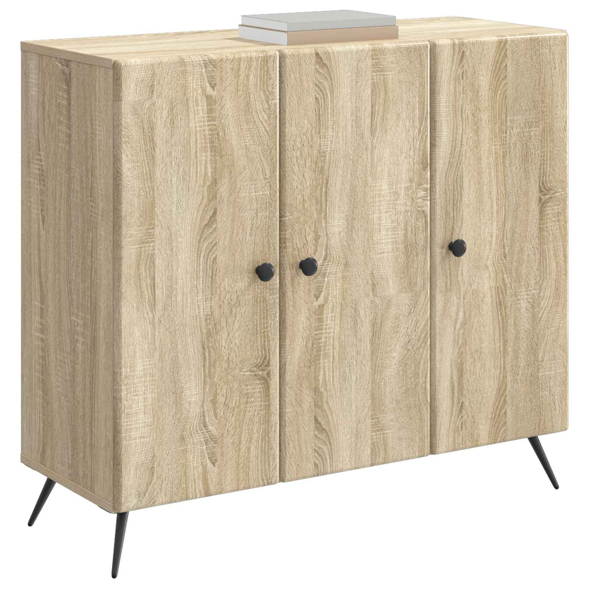 Servírovací Skříň Dub Sonoma 89 X 34,5 X 80 Cm Kompozitní Dřevo
