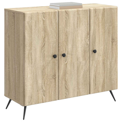 Servírovací Skříň Dub Sonoma 89 X 34,5 X 80 Cm Kompozitní Dřevo