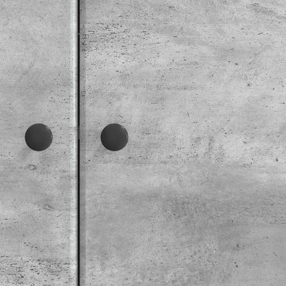 Servírovací Skříň Betonově Šedá 89 X 34,5 X 80 Cm
