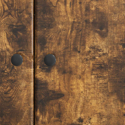 Servírovací Skříň Kouřový Dub 89 X 34,5 X 80 Cm