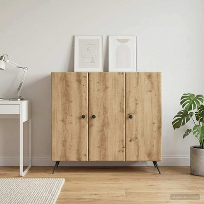 Servírovací Skříň Dub Artisan 89 X 34,5 X 80 Cm