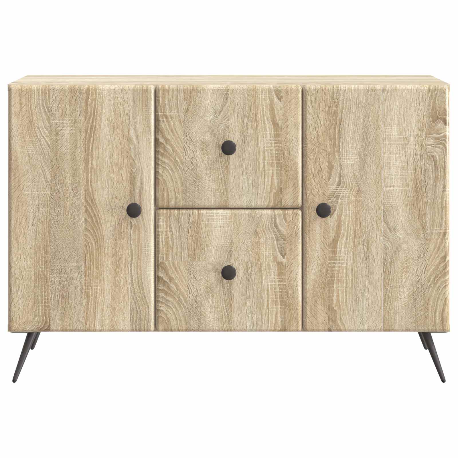 Servírovací Skříň Dub Sonoma 89 X 34,5 X 60 Cm Kompozitní Dřevo