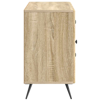 Servírovací Skříň Dub Sonoma 89 X 34,5 X 60 Cm Kompozitní Dřevo