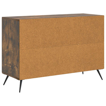 Servírovací Skříň Se Zásuvkou Kouřový Dub 89 X 34,5 X 60 Cm
