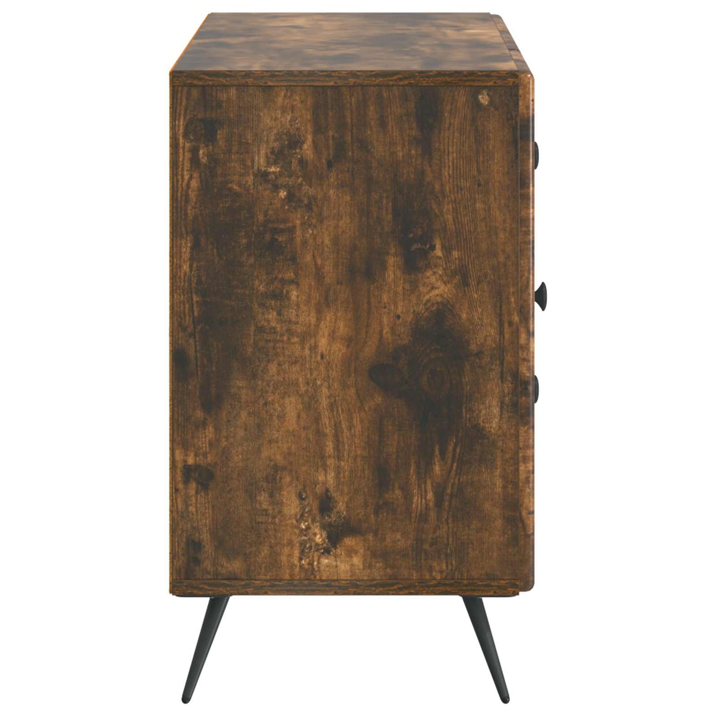 Servírovací Skříň Se Zásuvkou Kouřový Dub 89 X 34,5 X 60 Cm