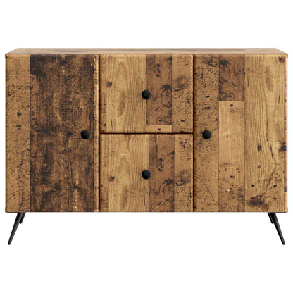 Servírovací Skříň Se Zásuvkou Staré Dřevo 89 X 34,5 X 60 Cm