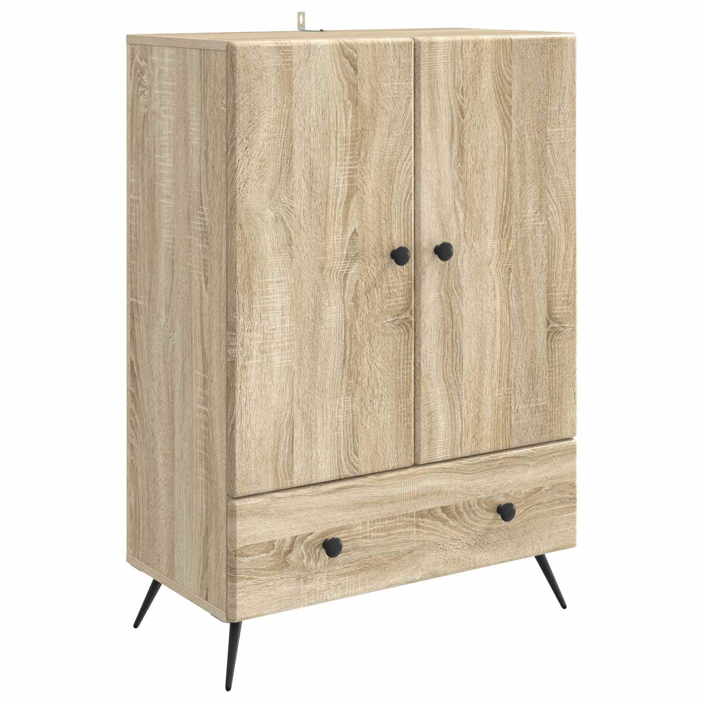 Servírovací Skříň Dub Sonoma 66 X 34,5 X 95 Cm Kompozitní Dřevo