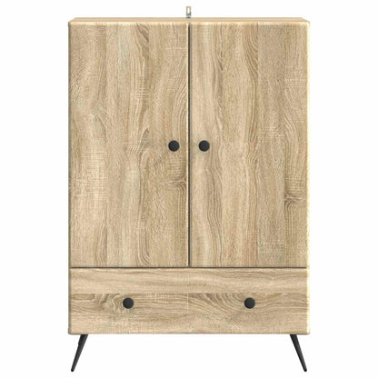 Servírovací Skříň Dub Sonoma 66 X 34,5 X 95 Cm Kompozitní Dřevo