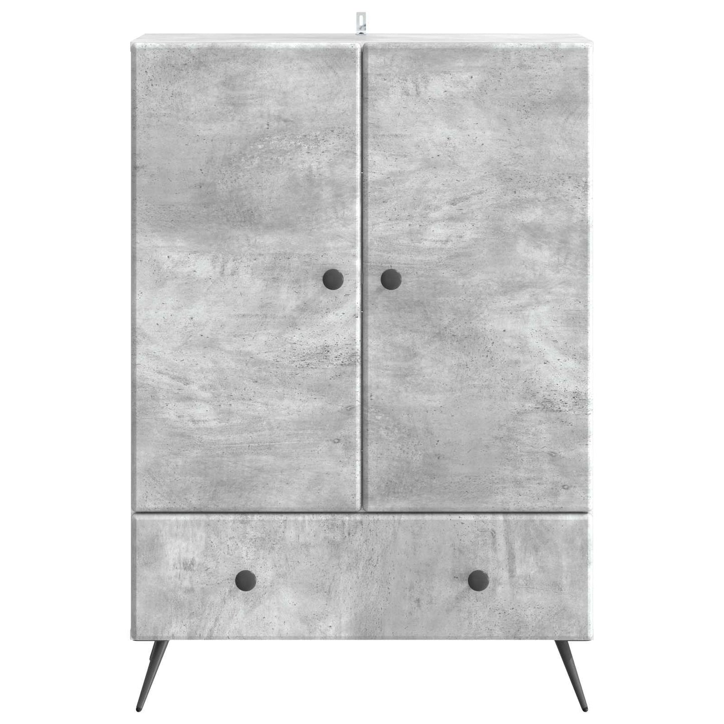 Servírovací Skříň Se Zásuvkou Betonově Šedá 66 X 34,5 X 95 Cm