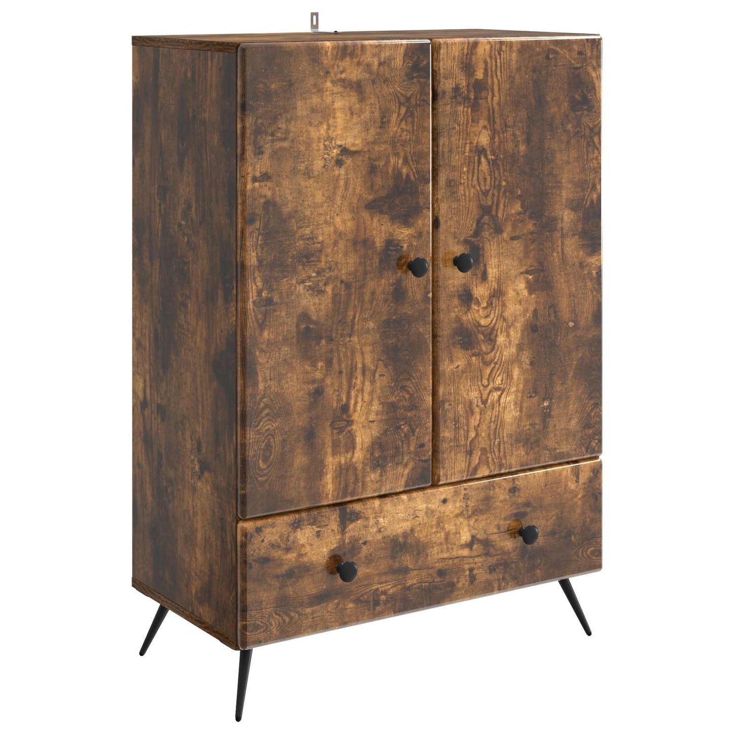 Servírovací Skříň Se Zásuvkou Kouřový Dub 66 X 34,5 X 95 Cm