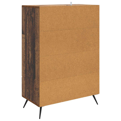 Servírovací Skříň Se Zásuvkou Staré Dřevo 66 X 34,5 X 95 Cm