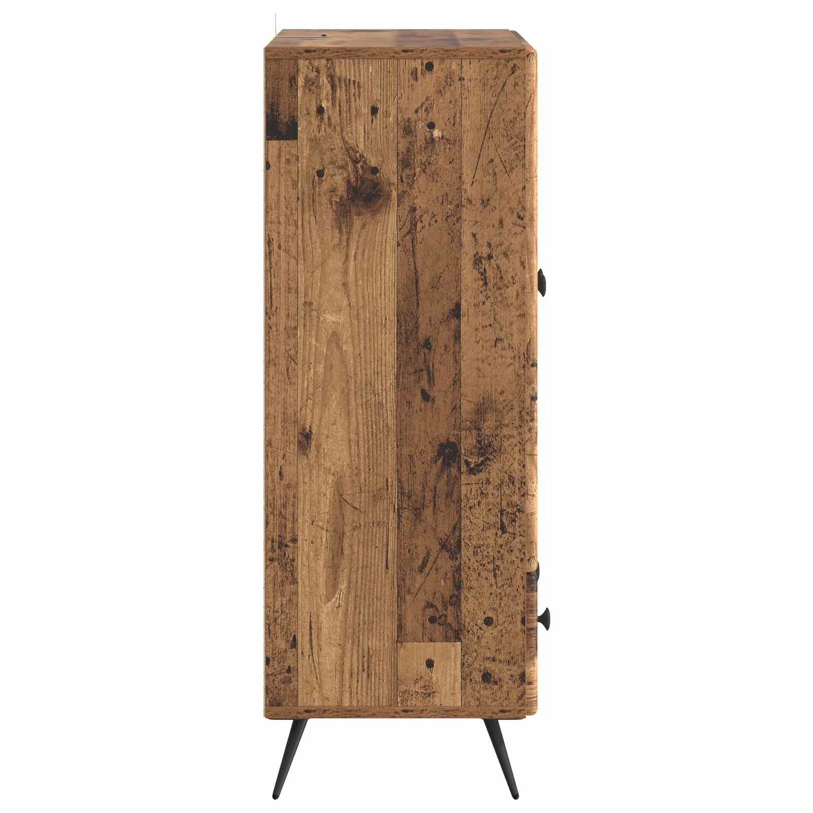 Servírovací Skříň Se Zásuvkou Staré Dřevo 66 X 34,5 X 95 Cm
