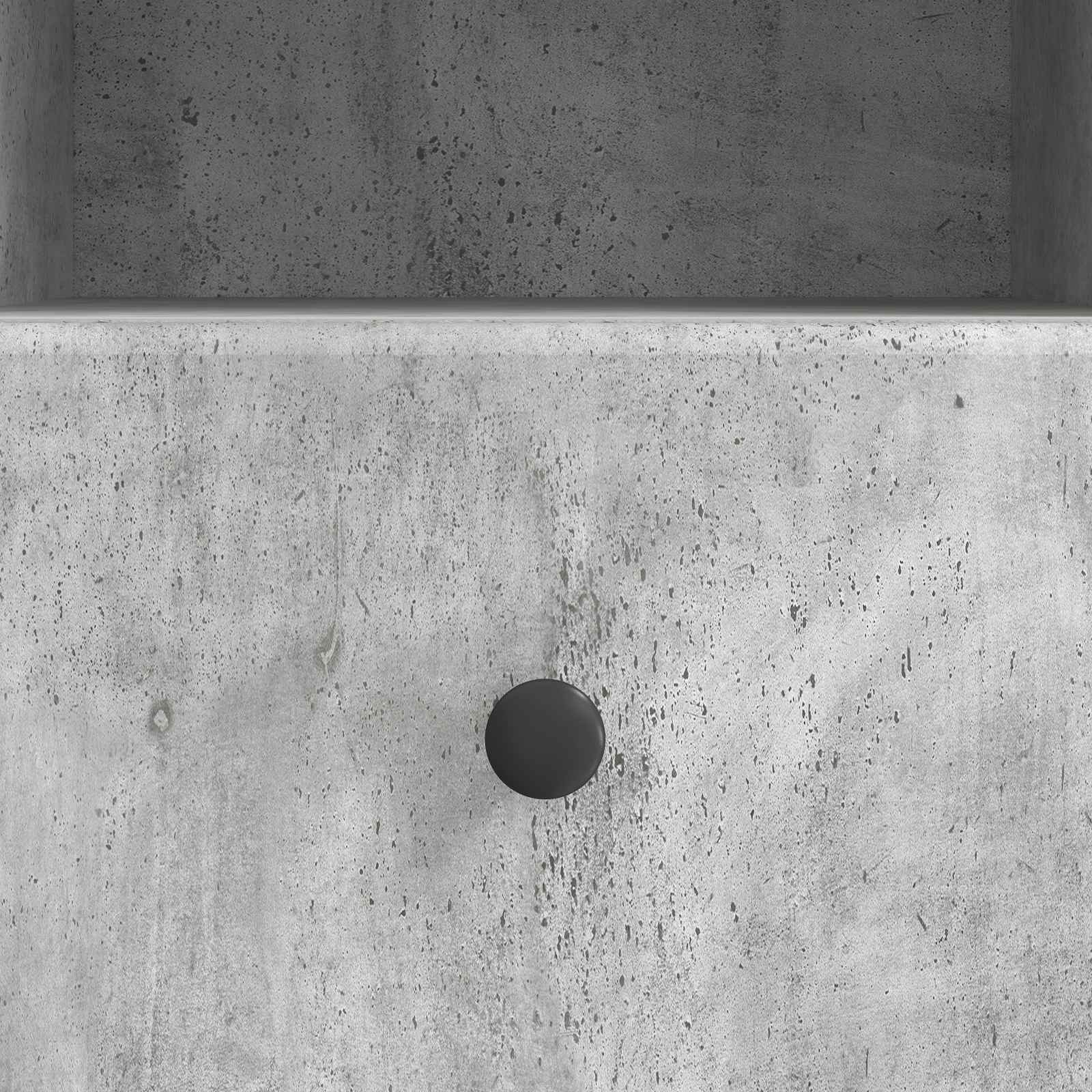 Televizní Skříň Se Zásuvkou Betonově Šedá 102 X 34,5 X 50 Cm