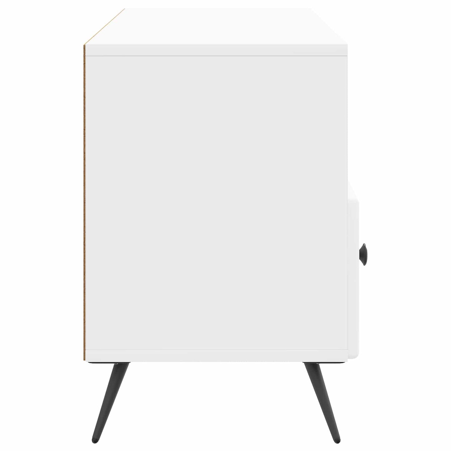 Televizní Skříň Bílá S Vysokým Leskem 102 X 34,5 X 50 Cm