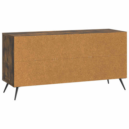 Televizní Skříň Kouřový Dub 102 X 34,5 X 50 Cm Kompozitní Dřevo