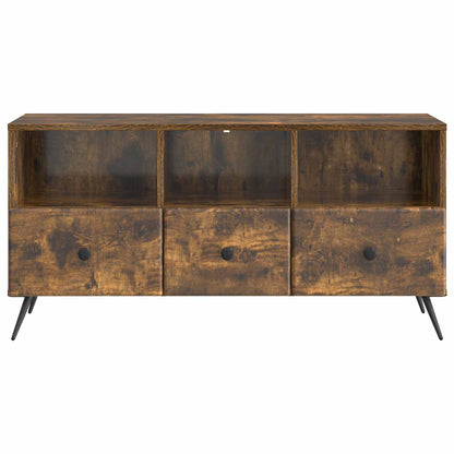 Televizní Skříň Kouřový Dub 102 X 34,5 X 50 Cm Kompozitní Dřevo
