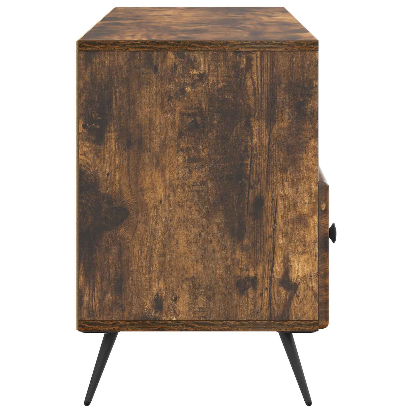Televizní Skříň Kouřový Dub 102 X 34,5 X 50 Cm Kompozitní Dřevo