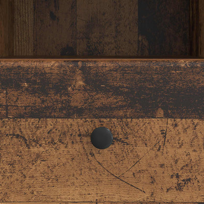 Televizní Skříň Staré Dřevo 102 X 34,5 X 50 Cm Kompozitní Dřevo