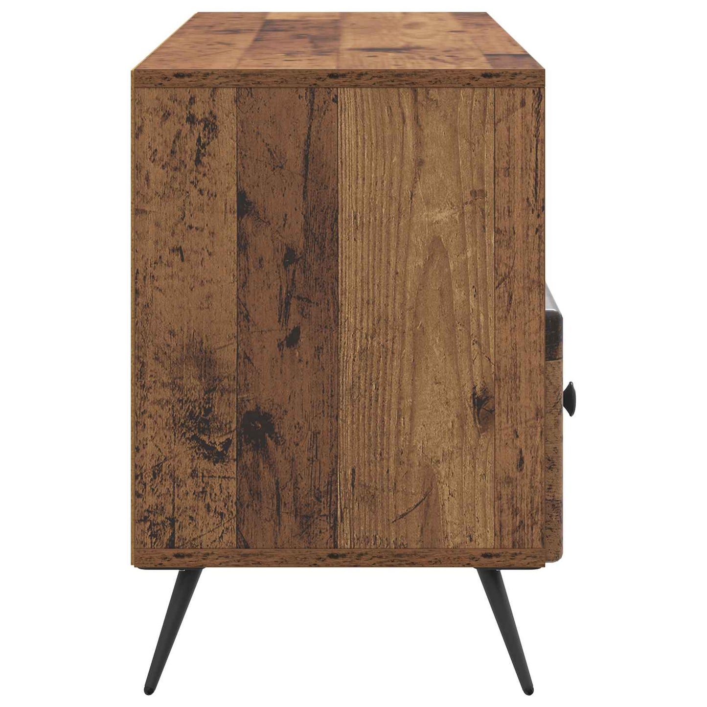 Televizní Skříň Staré Dřevo 102 X 34,5 X 50 Cm Kompozitní Dřevo