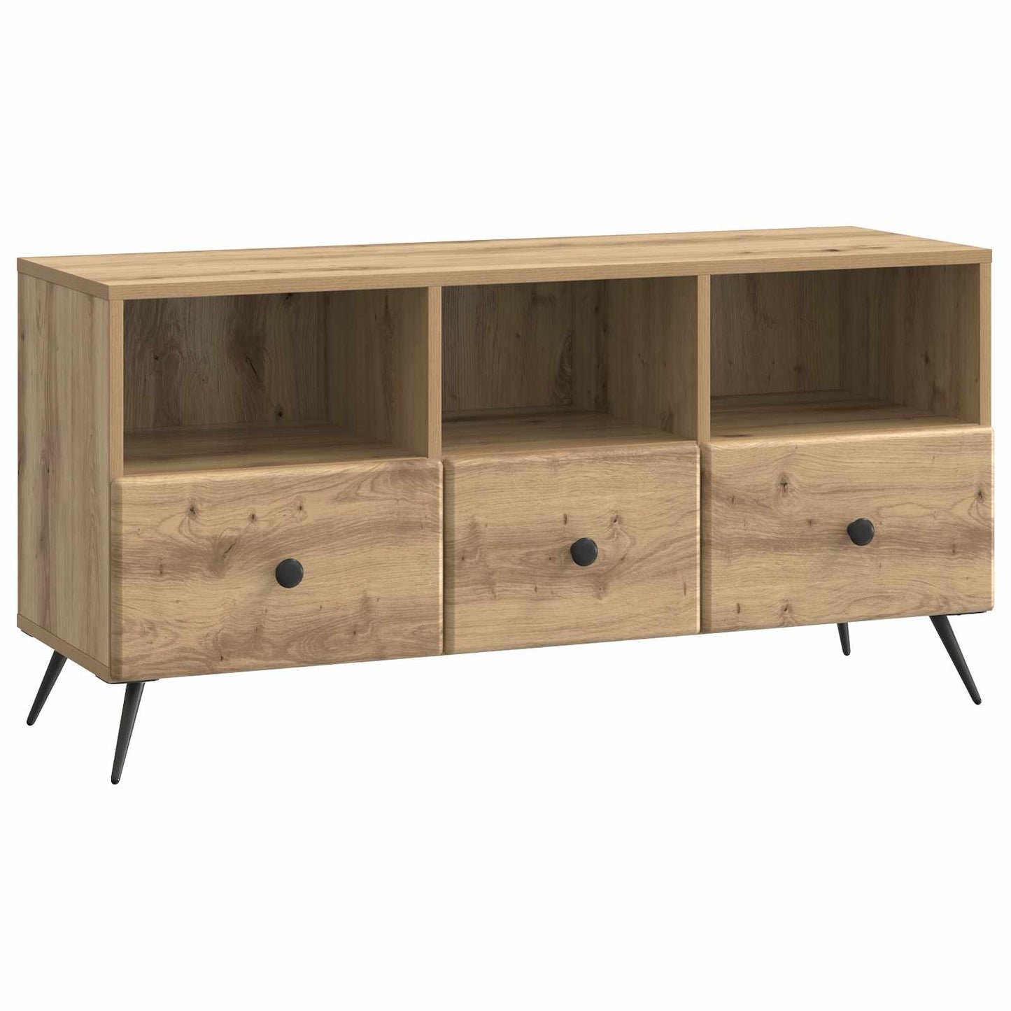 Televizní Skříň 102 X 34,5 X 50 Cm Dub Artisan Kompozitní Dřevo