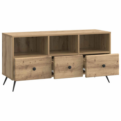 Televizní Skříň 102 X 34,5 X 50 Cm Dub Artisan Kompozitní Dřevo