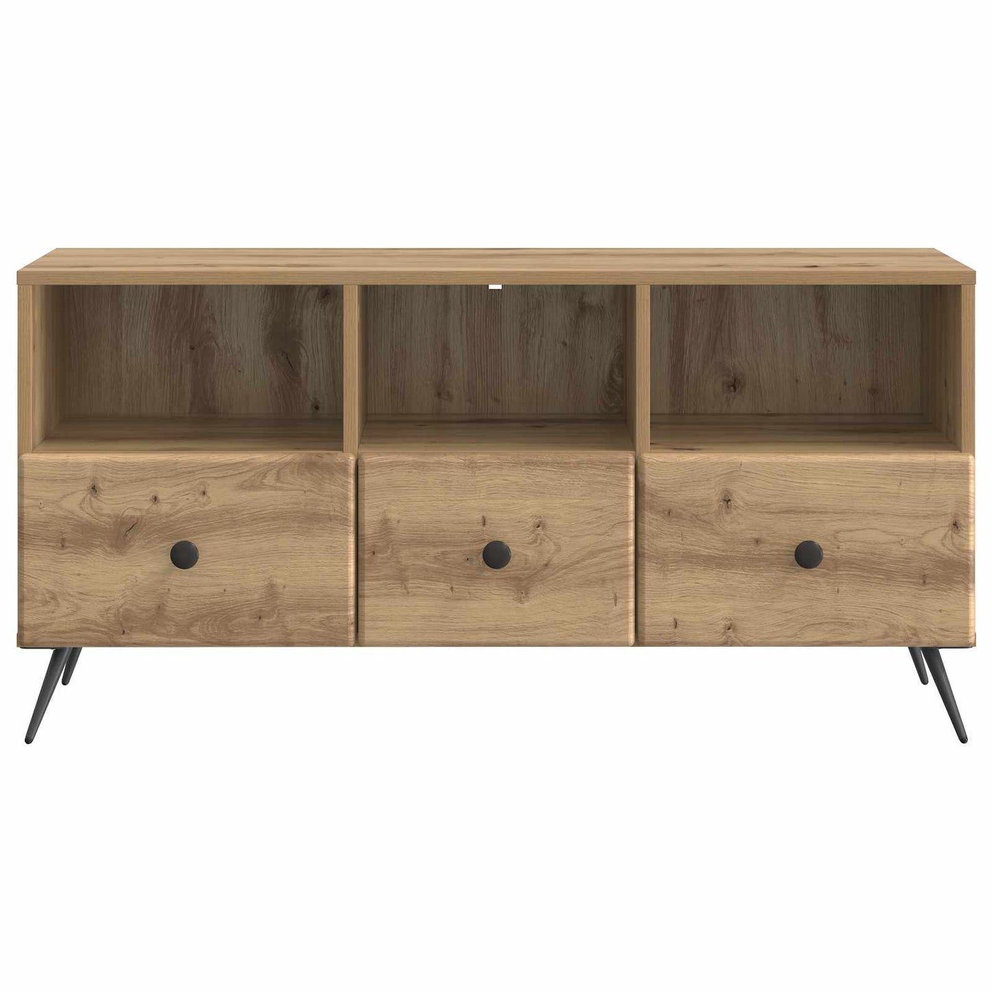Televizní Skříň 102 X 34,5 X 50 Cm Dub Artisan Kompozitní Dřevo