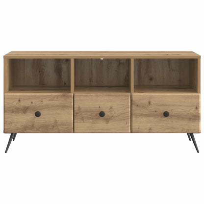 Televizní Skříň 102 X 34,5 X 50 Cm Dub Artisan Kompozitní Dřevo