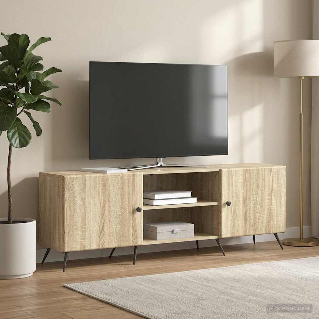 Televizní Skříň Dub Sonoma 150 X 31 X 50 Cm Kompozitní Dřevo