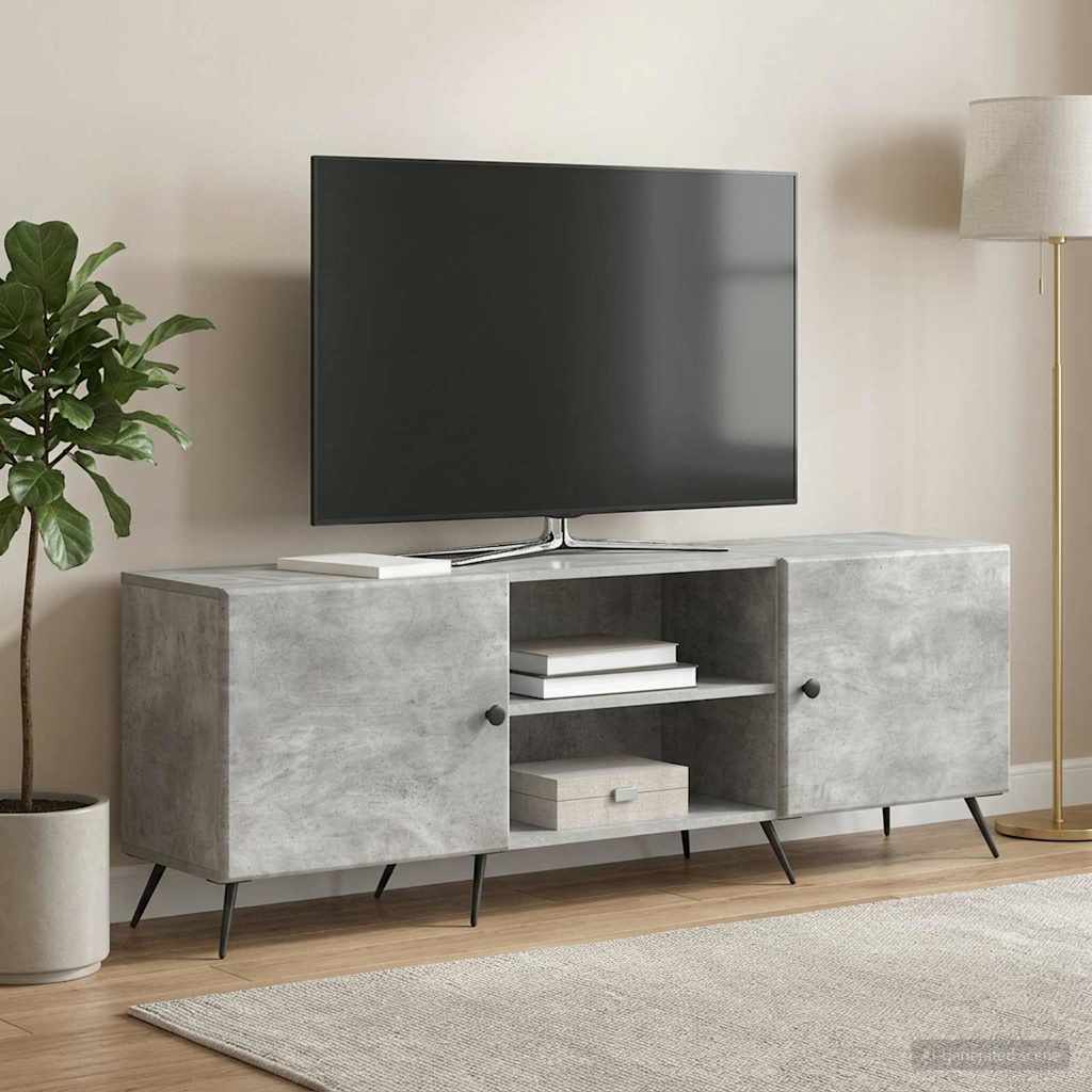 Televizní Skříň Betonově Šedá 150 X 31 X 50 Cm Kompozitní Dřevo