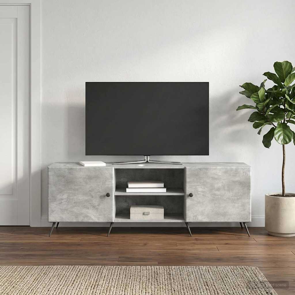 Televizní Skříň Betonově Šedá 150 X 31 X 50 Cm Kompozitní Dřevo