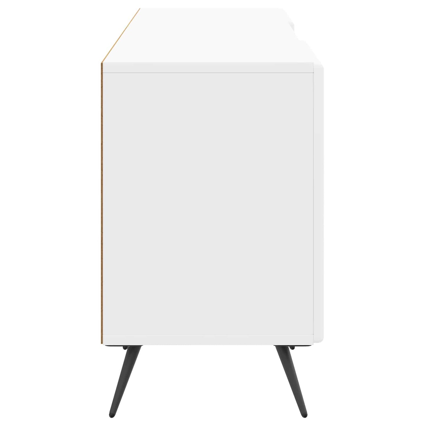 Televizní Skříň Bílá S Vysokým Leskem 150 X 31 X 50 Cm