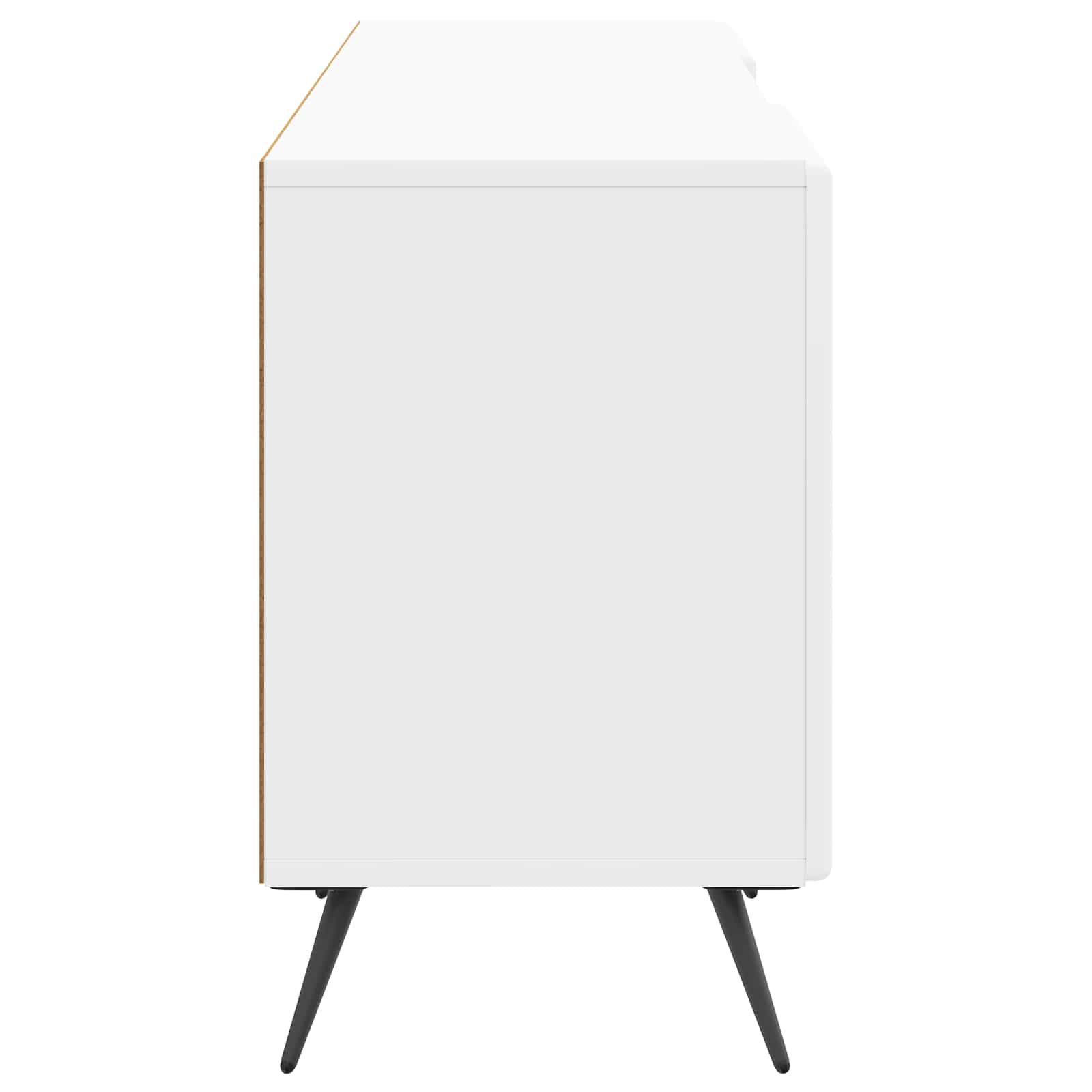 Televizní Skříň Bílá S Vysokým Leskem 150 X 31 X 50 Cm