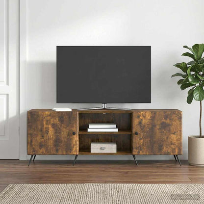Televizní Skříň Kouřový Dub 150 X 31 X 50 Cm Kompozitní Dřevo