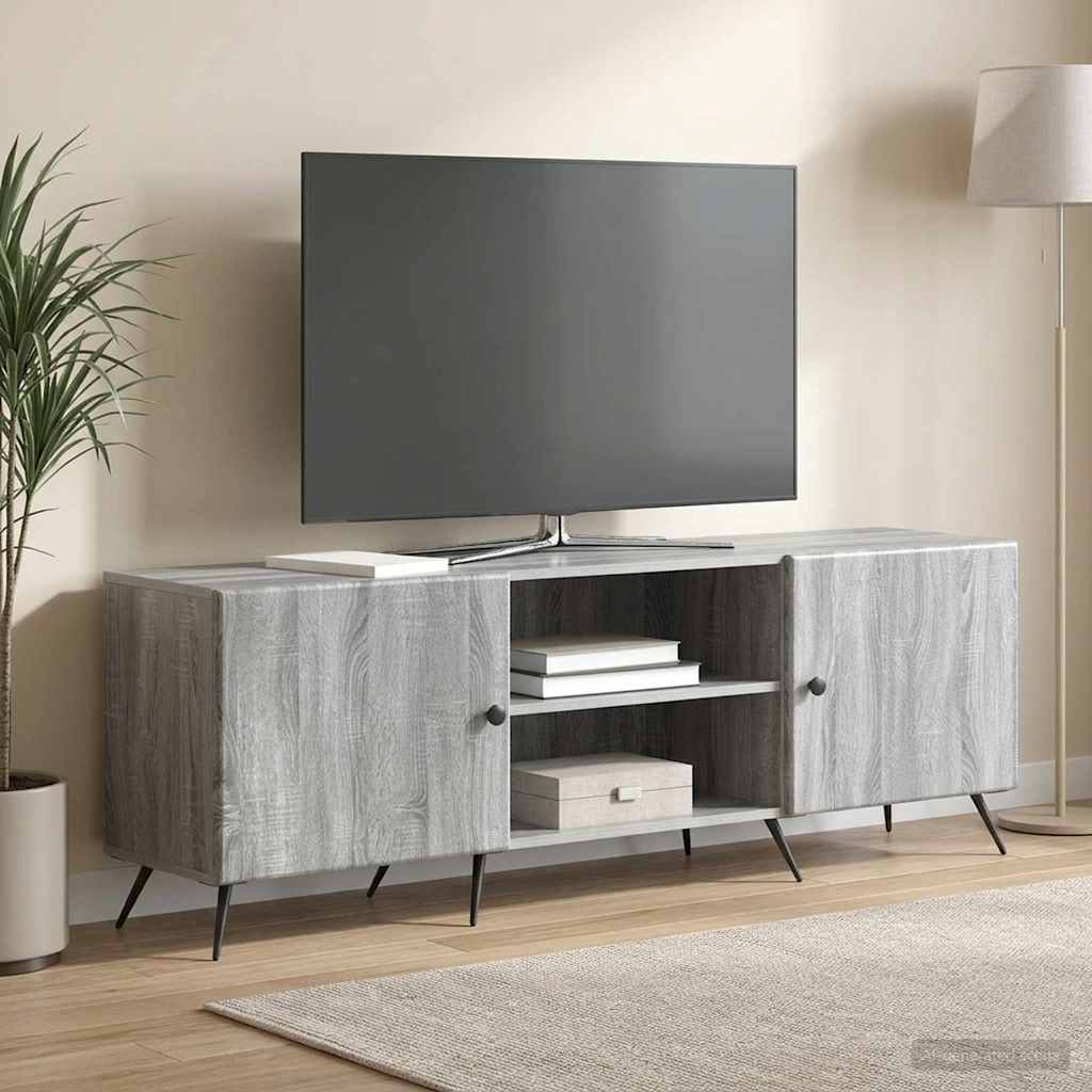 Televizní Skříň 150 X 31 X 50 Cm Šedá Sonoma Kompozitní Dřevo