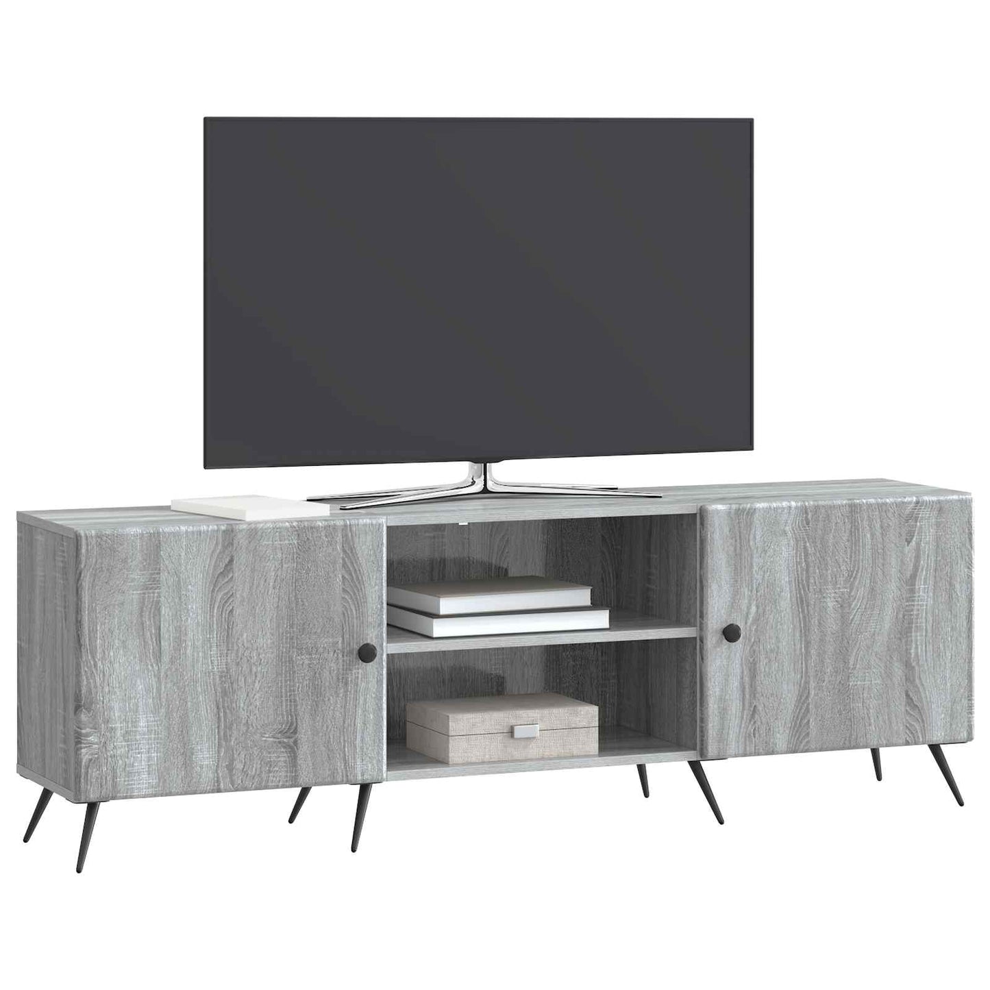 Televizní Skříň 150 X 31 X 50 Cm Šedá Sonoma Kompozitní Dřevo