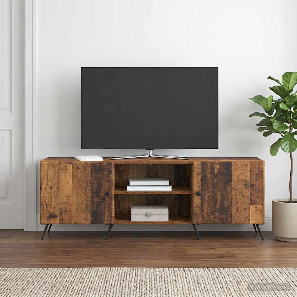 Televizní Skříň Staré Dřevo 150 X 31 X 50 Cm Kompozitní Dřevo