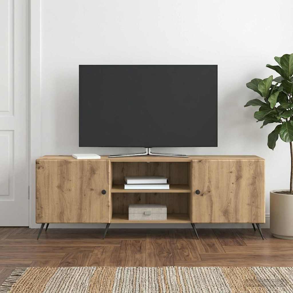 Televizní Skříň 150 X 31 X 50 Cm Dub Artisan Kompozitní Dřevo