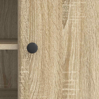 Televizní Skříň Dub Sonoma 102 X 34,5 X 50 Cm Kompozitní Dřevo