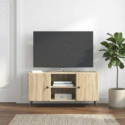 Televizní Skříň Dub Sonoma 102 X 34,5 X 50 Cm Kompozitní Dřevo