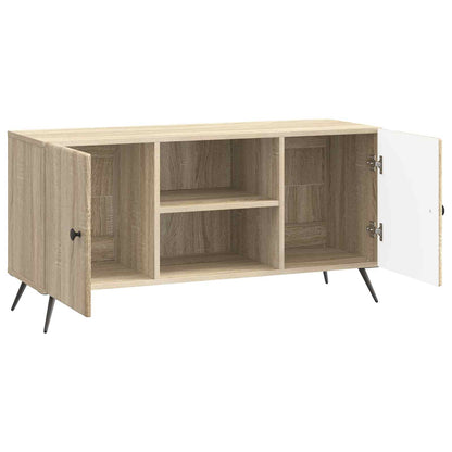 Televizní Skříň Dub Sonoma 102 X 34,5 X 50 Cm Kompozitní Dřevo