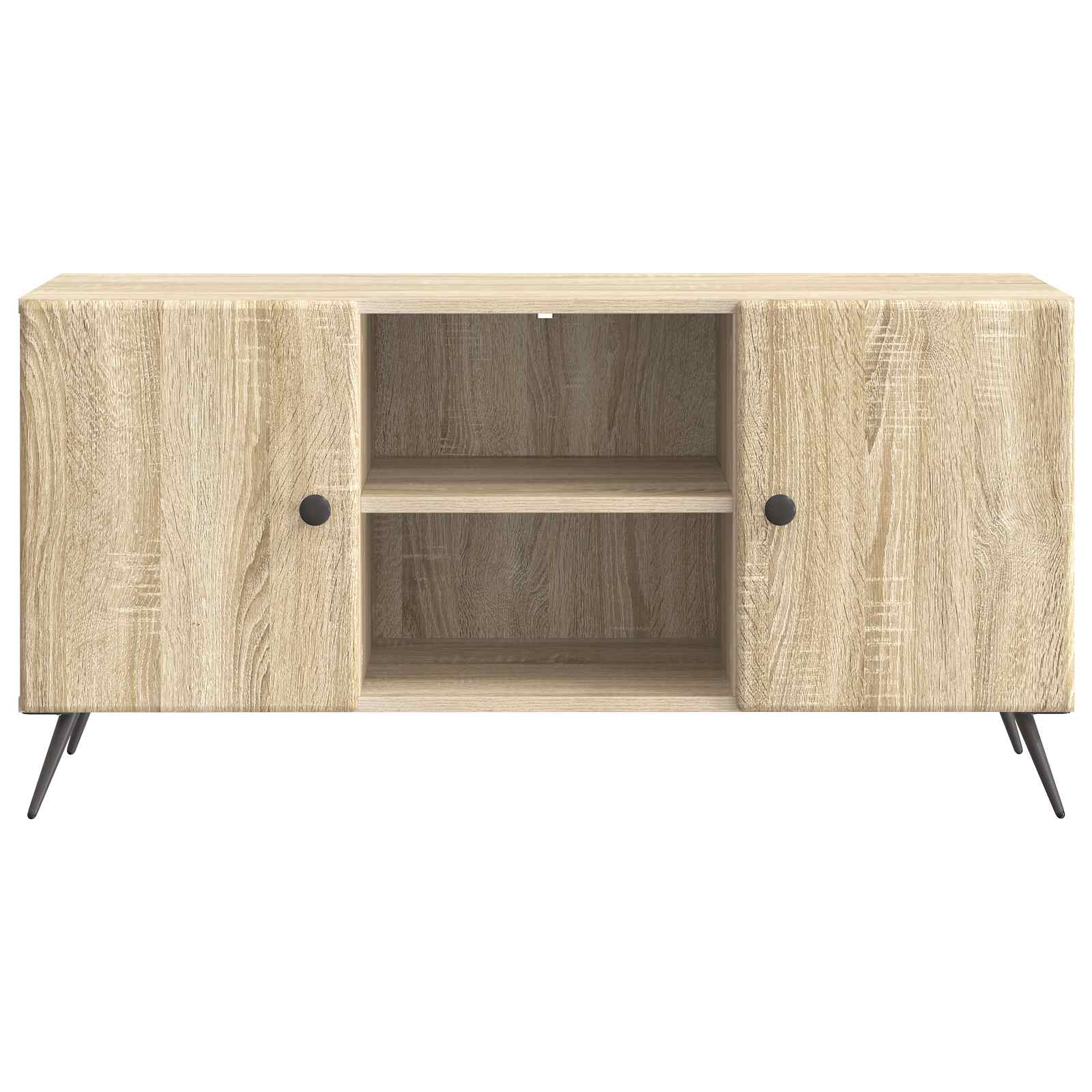 Televizní Skříň Dub Sonoma 102 X 34,5 X 50 Cm Kompozitní Dřevo