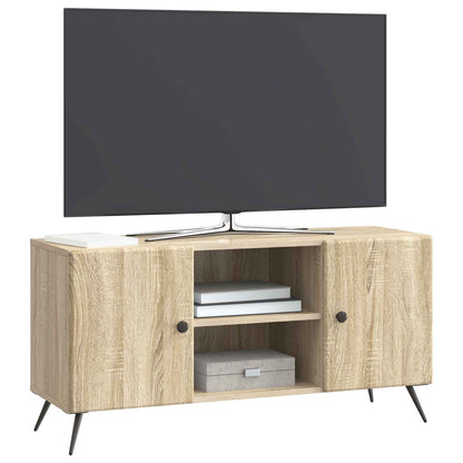 Televizní Skříň Dub Sonoma 102 X 34,5 X 50 Cm Kompozitní Dřevo