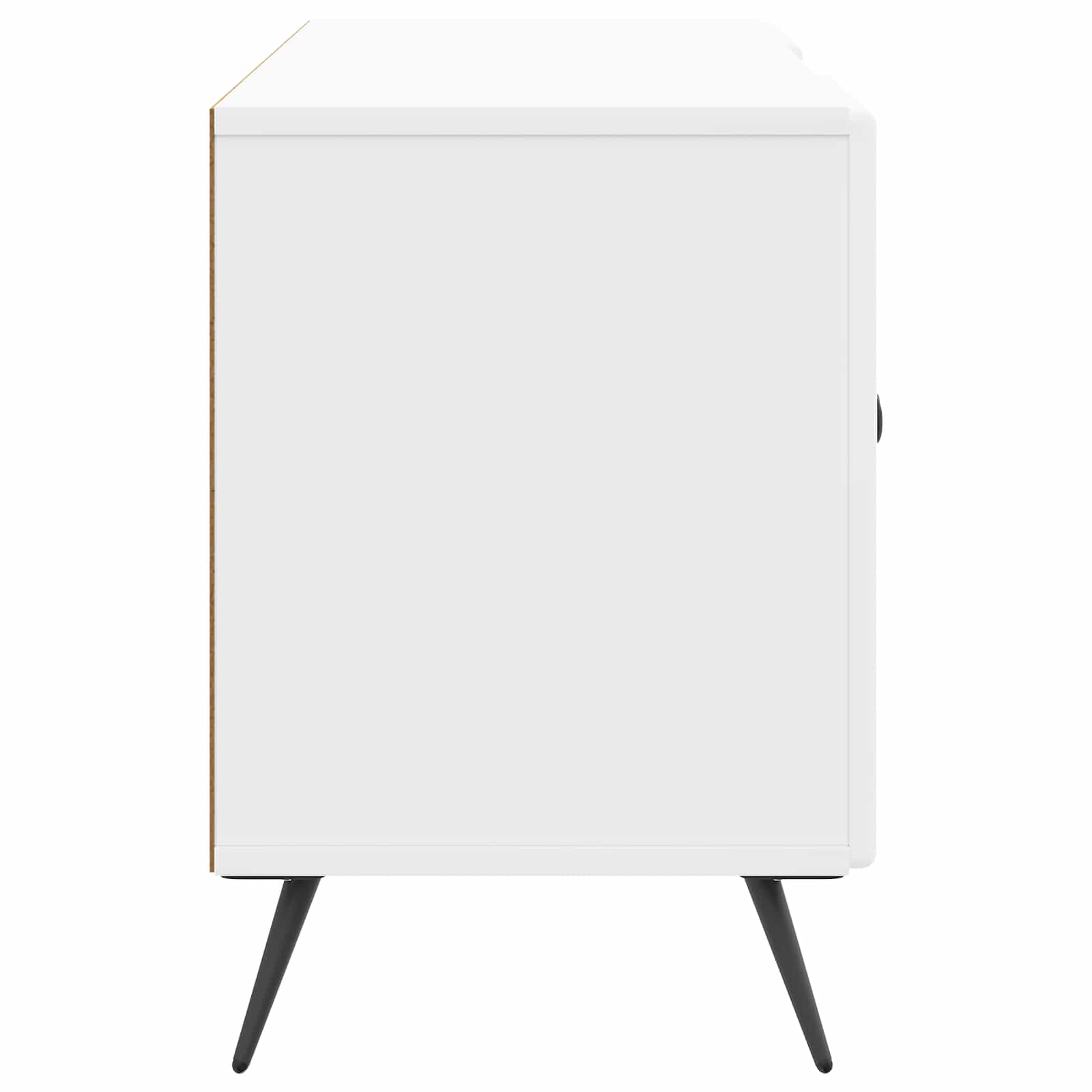 Televizní Skříň Bílá S Vysokým Leskem 102 X 34,5 X 50 Cm