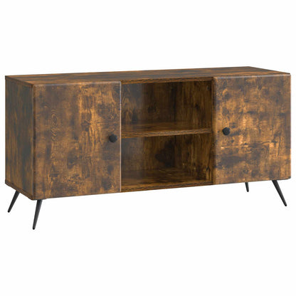 Televizní Skříň Kouřový Dub 102 X 34,5 X 50 Cm Kompozitní Dřevo