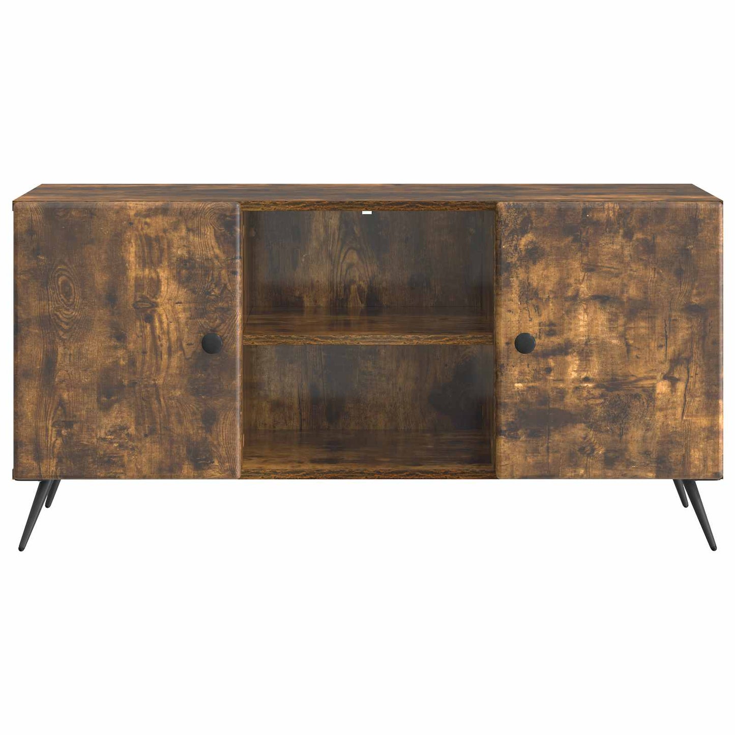 Televizní Skříň Kouřový Dub 102 X 34,5 X 50 Cm Kompozitní Dřevo