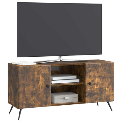 Televizní Skříň Kouřový Dub 102 X 34,5 X 50 Cm Kompozitní Dřevo