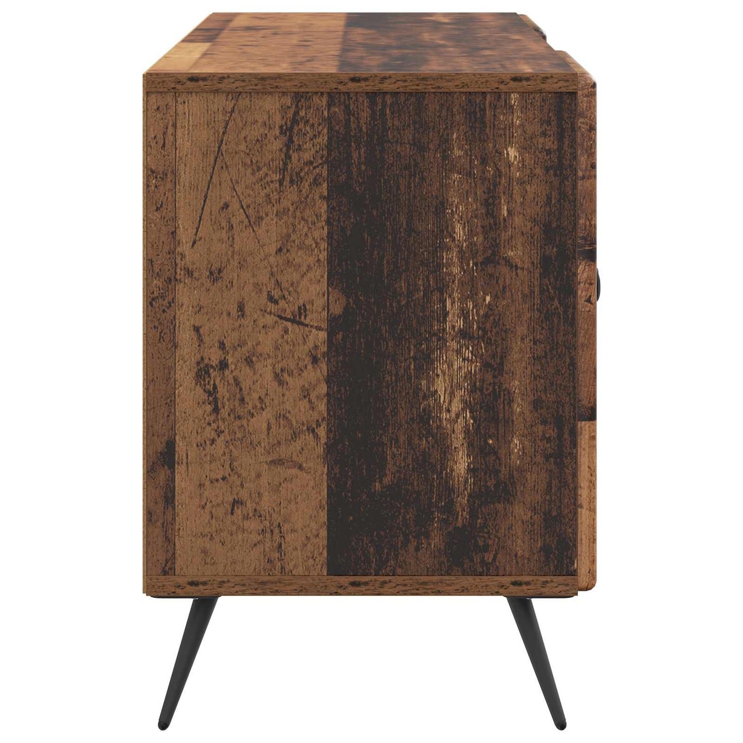 Televizní Skříň Staré Dřevo 102 X 34,5 X 50 Cm Kompozitní Dřevo