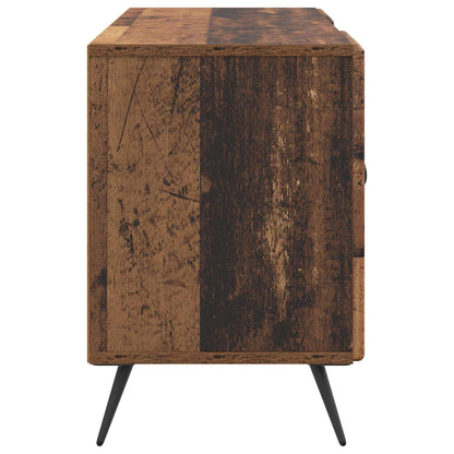 Televizní Skříň Staré Dřevo 102 X 34,5 X 50 Cm Kompozitní Dřevo